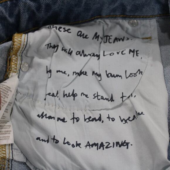 Boden | Flare Embroidered Hem Jeans Size 4P - Picture 9 of 10